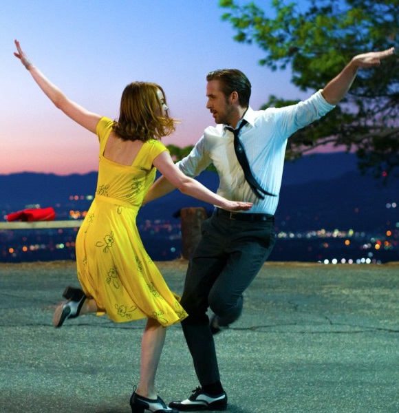 Emma Stone and Ryan Gosling in La La Land