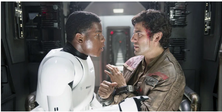 John Boyega and Oscar Isaac