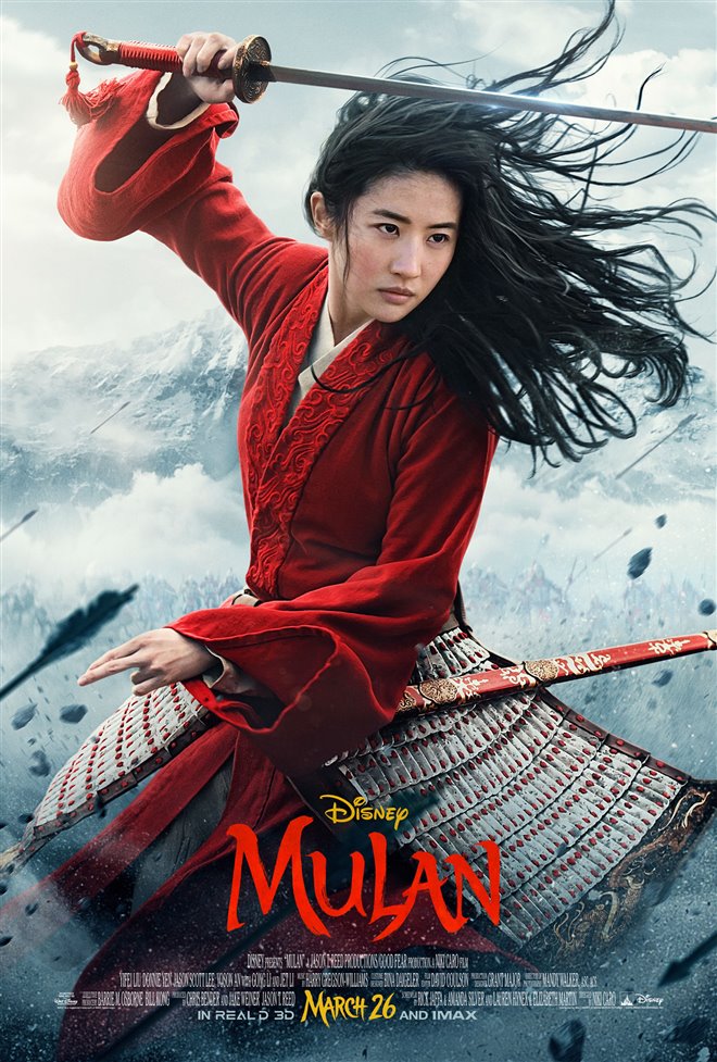 Mulan movie poster