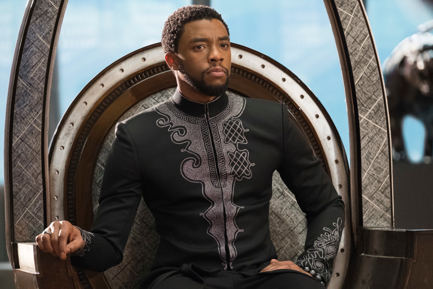 Chadwick Boseman in Black Panther