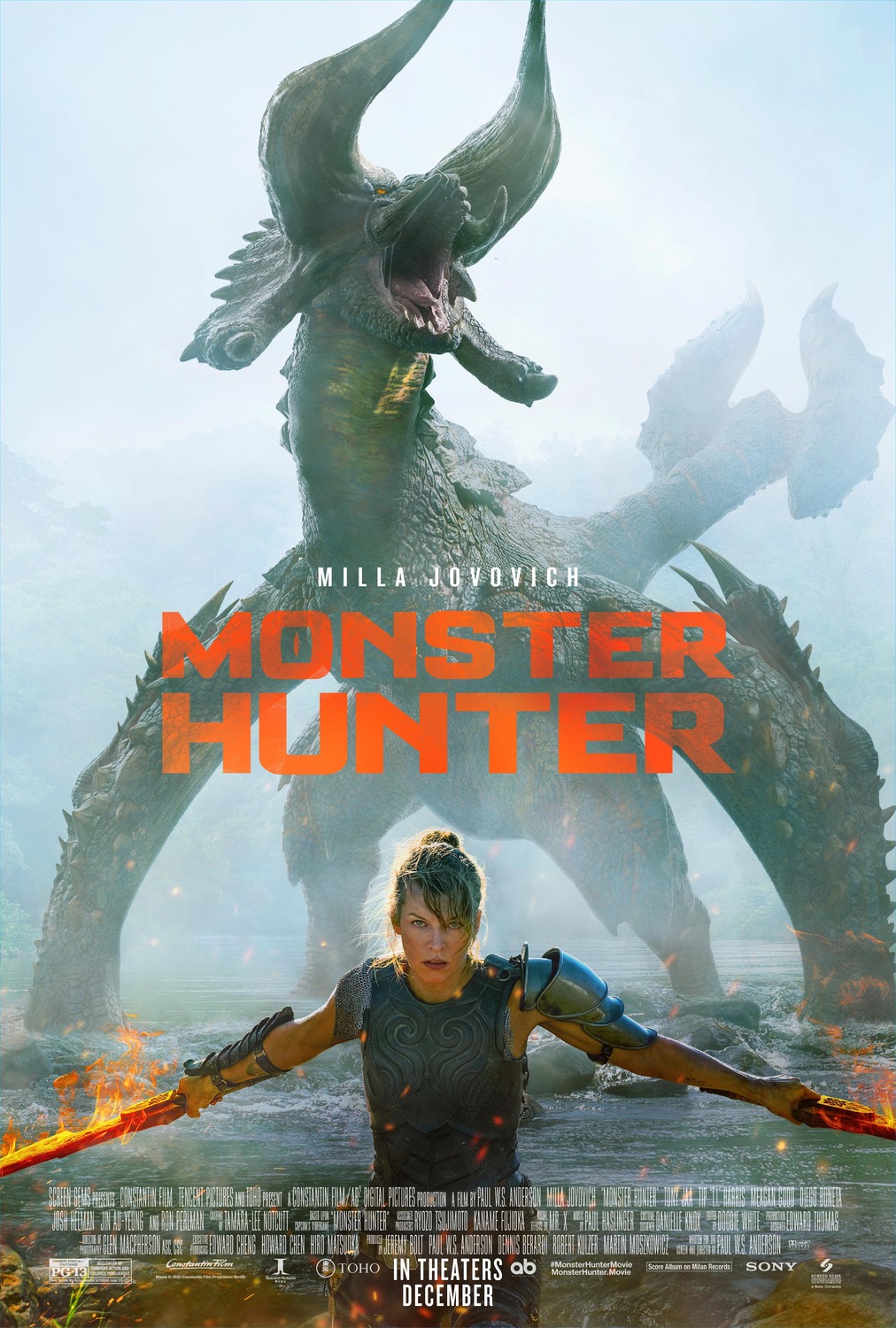 Monster Hunter movie poster