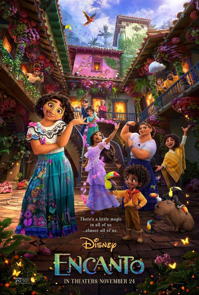 Animated Encanto takes lead for Thanksgiving box office