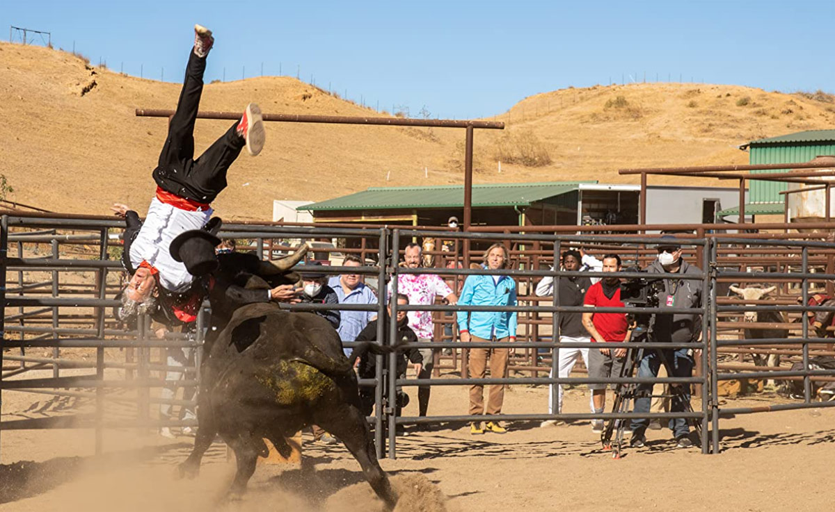 Scene from Jackass Forever