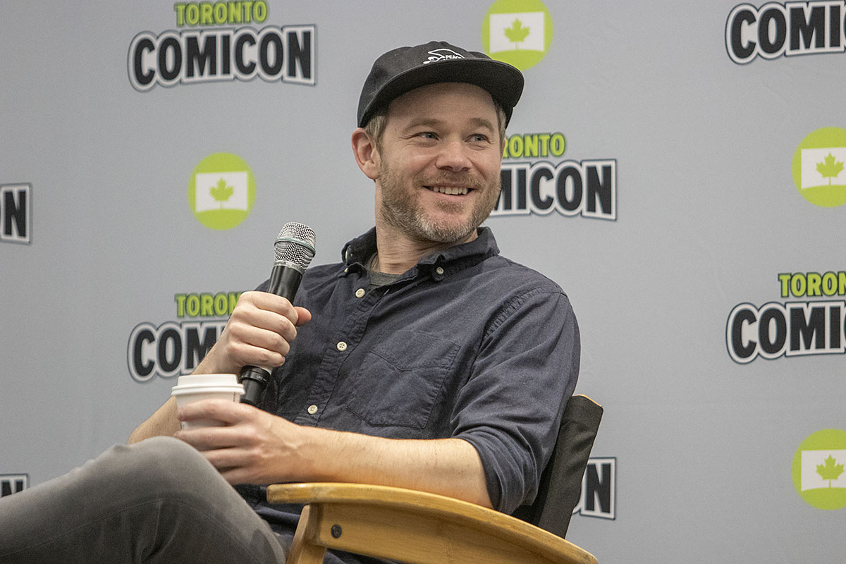 Aaron Ashmore at Toronto Comicon 2022