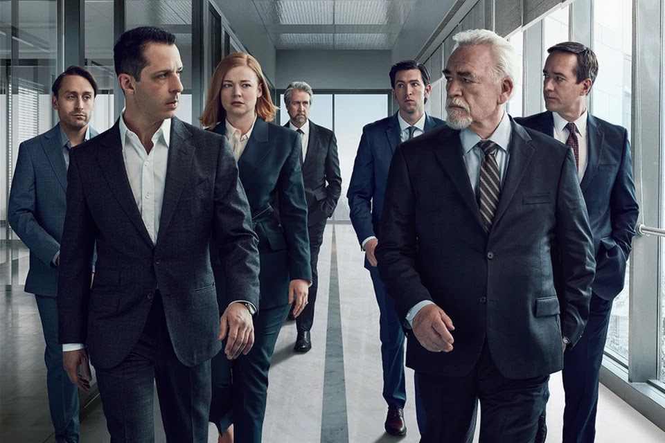 The cast of Succession