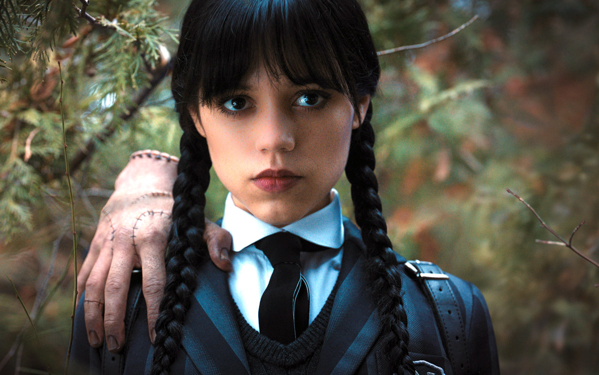 Jenna Ortega in Wednesday. Photo courtesy of Netflix