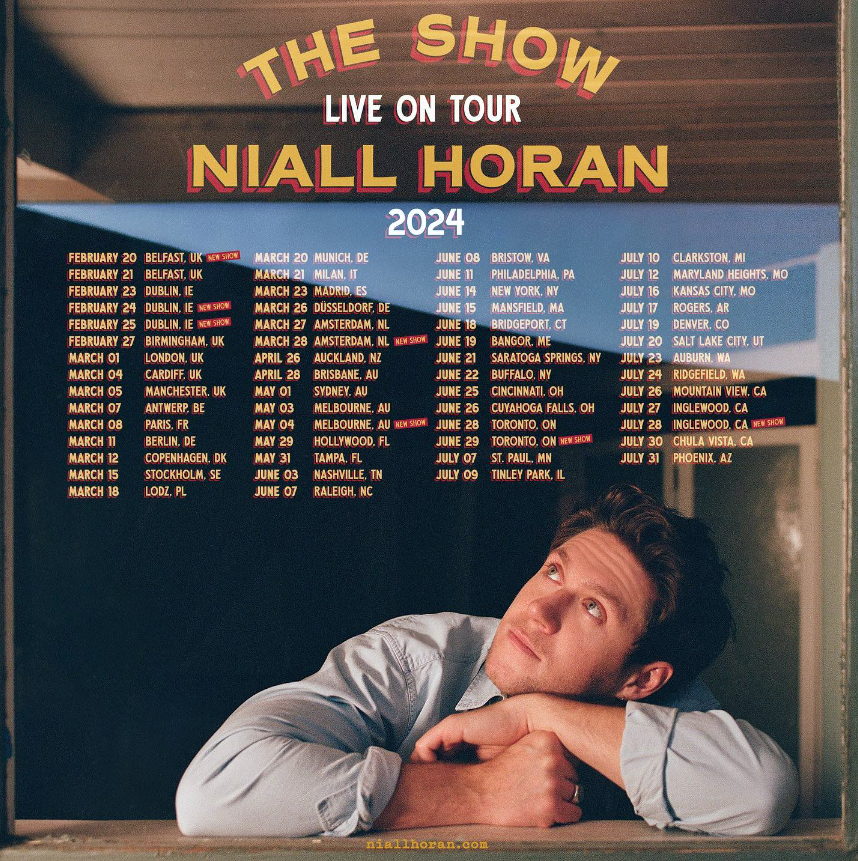 Niall Horan on Tour