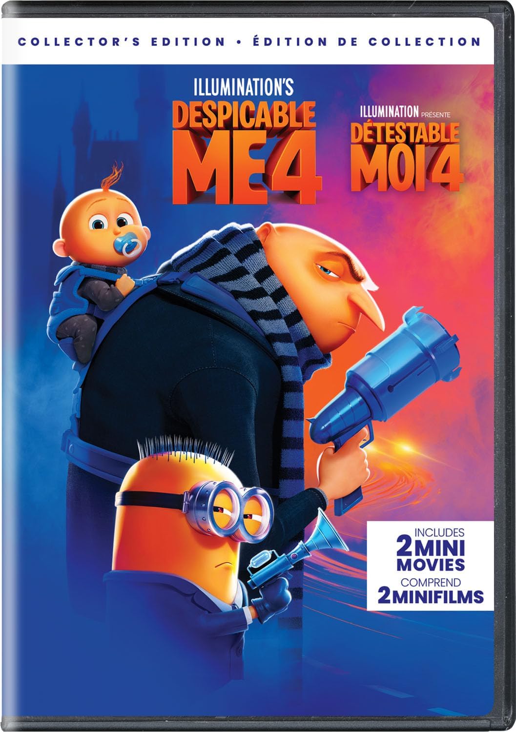 Despicable Me 4 on DVD