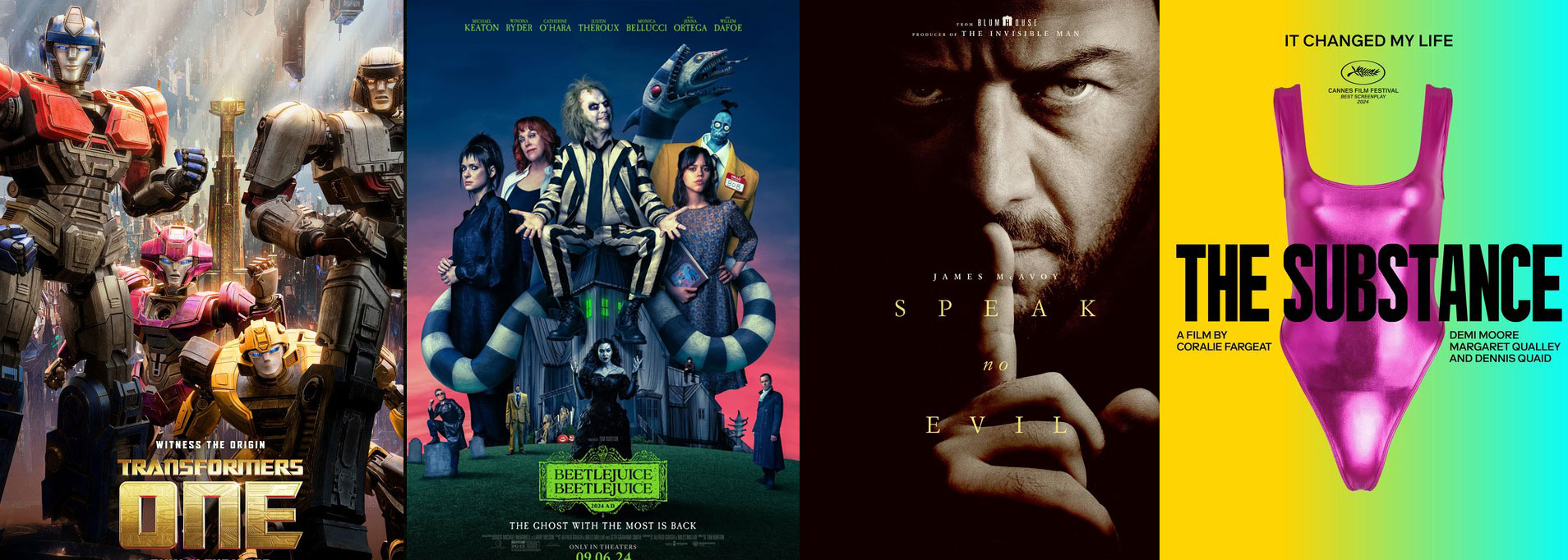 Top weekend box office movies Transformers One, Beetlejuice and more 