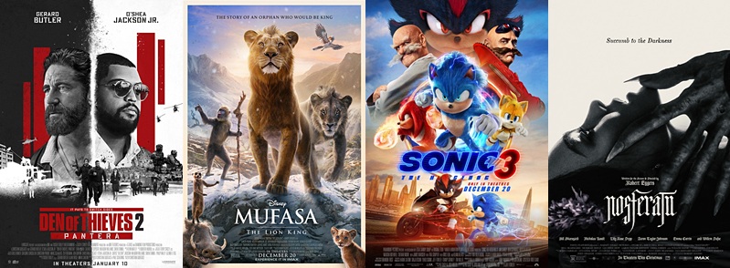 Top 5 movies at the box office January 10 to 12