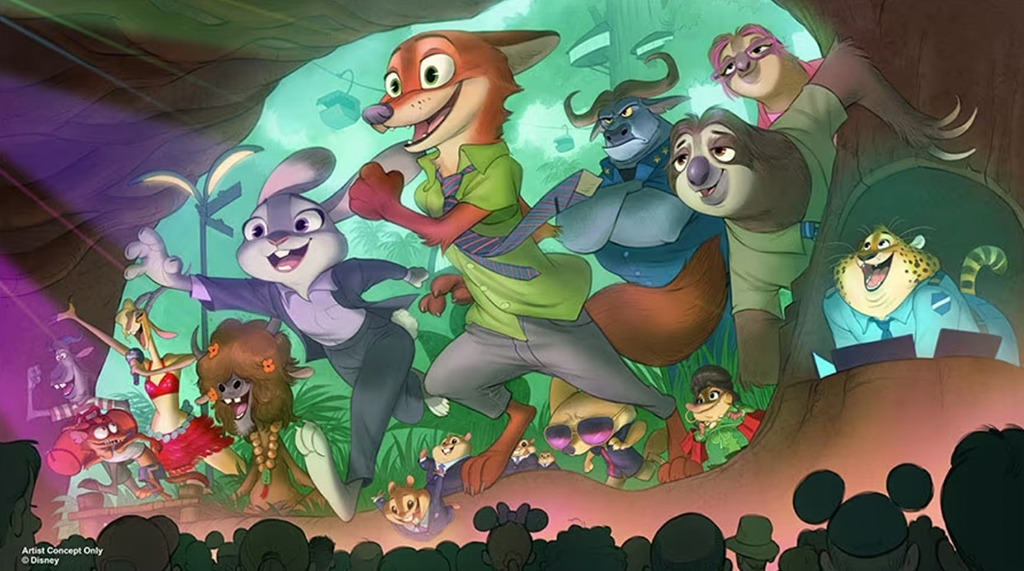 Judy Hopps, Nick Wilde and the gang from Zootopia