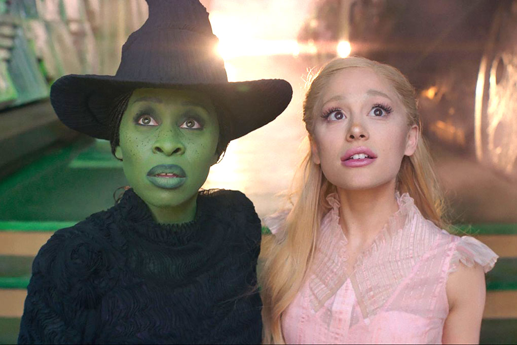 Cynthia Erivo and Ariana Grande in Wicked