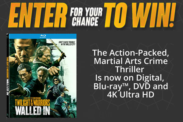 Twilight of the Warriors: Walled In Blu-ray Sweepstakes